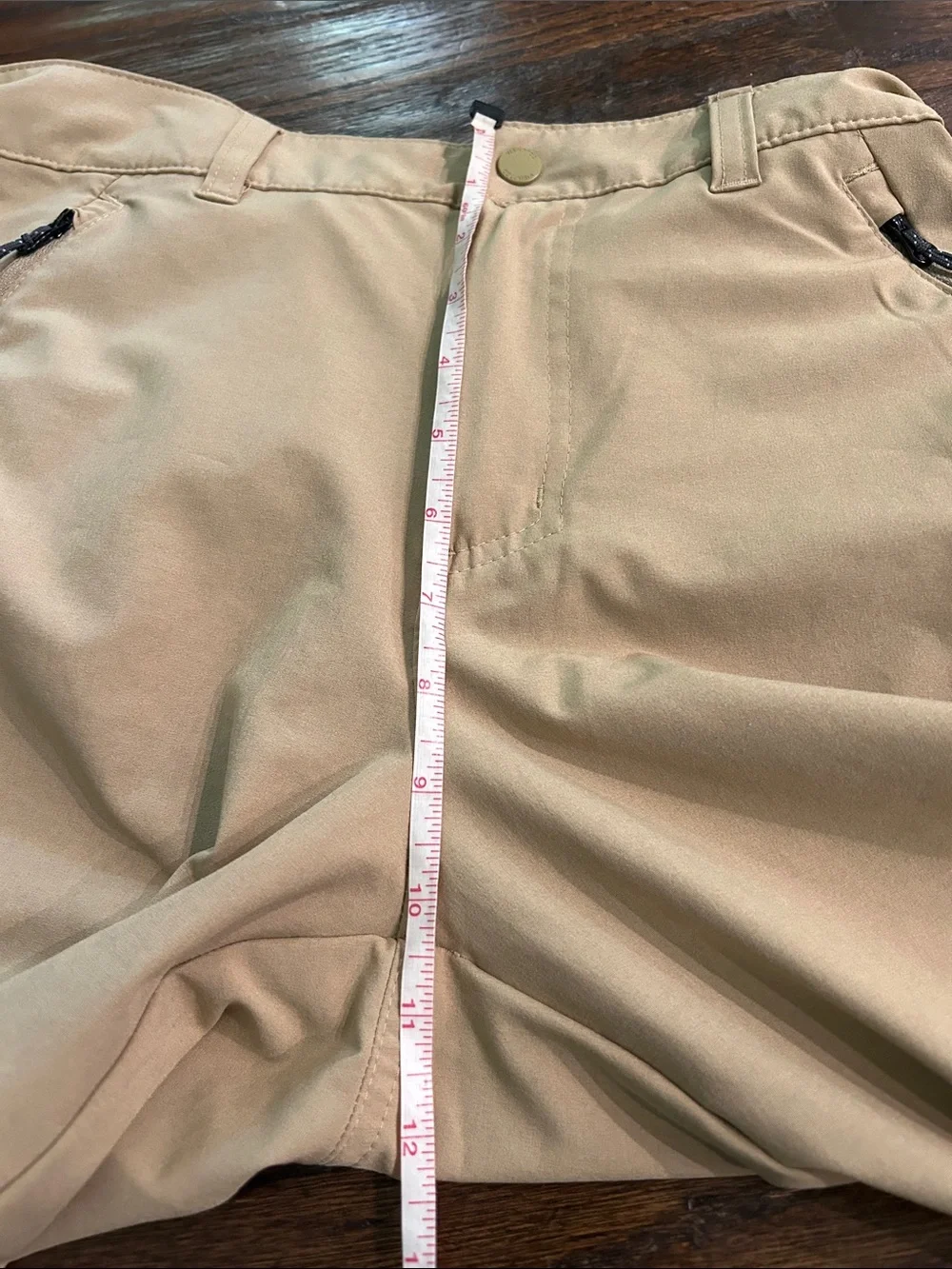 Columbia Shorts Mens 30 Chino Stretch Omni Shade Shield Fir Ridge Tan